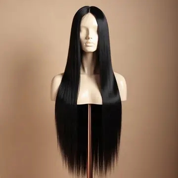 Perruque lisse longue